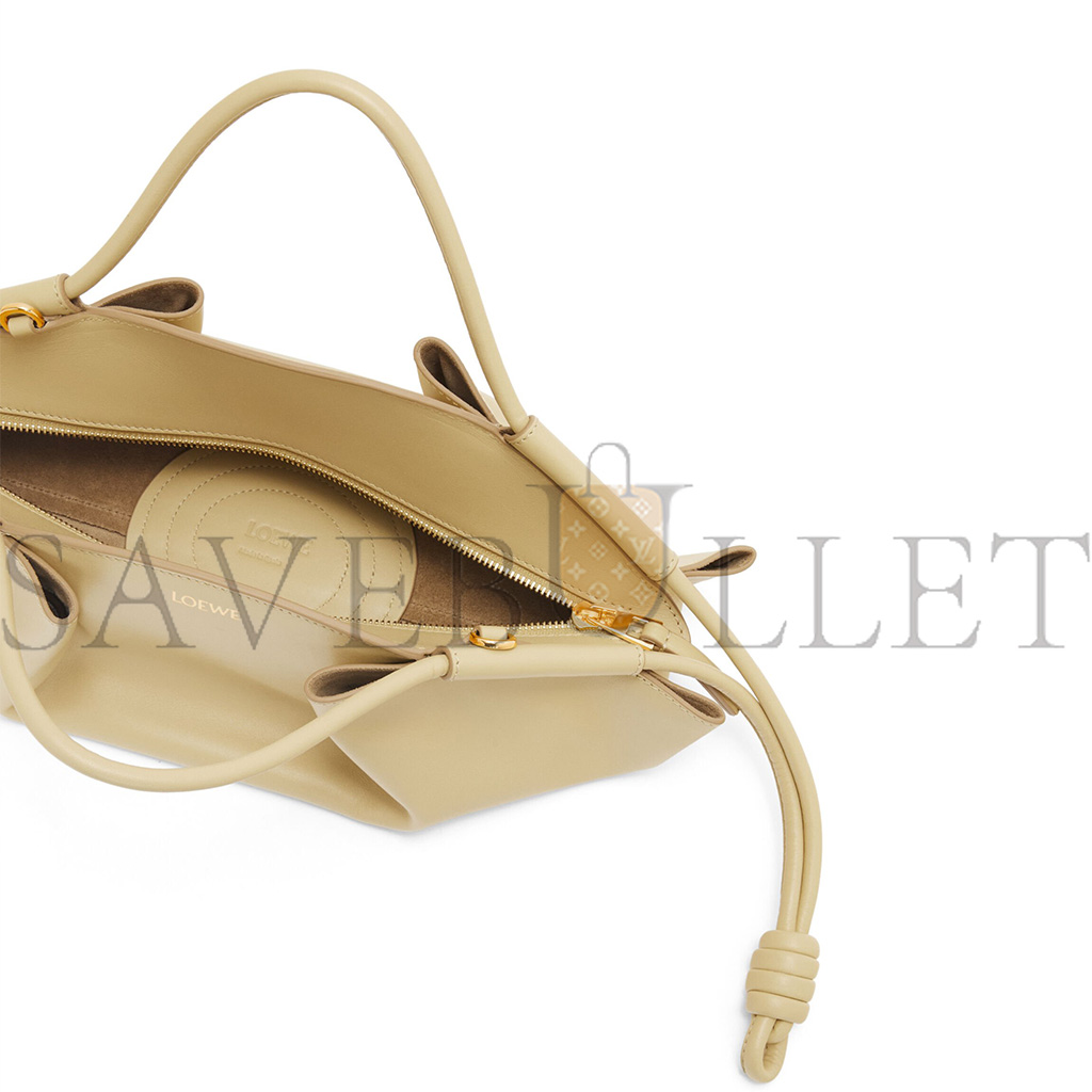LOEWE SMALL PASEO BAG IN SHINY NAPPA CALFSKIN A709P48X02 (35*21*11.5cm)